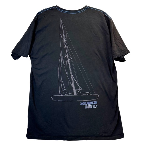 Jack Johnson To The Sea 2010 World Tour Black Shirt XL Limited Edition - Picture 2 of 6